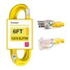Thonapa SJTW Cable de extensión para exteriores con_1