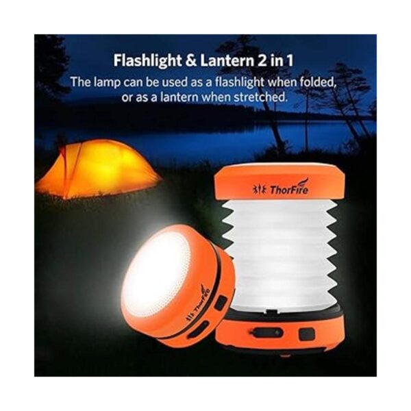 Linterna de camping LED ThorFire con manivela_2