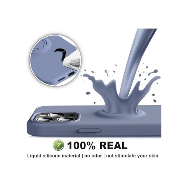 Thomo Compatible con iPhone 14 Pro Max funda de silicona_3
