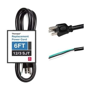 Thonapa Cable de repuesto de 6 pies con extremo abierto_1