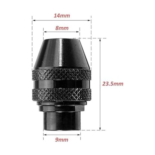Thomegoods 3 unids Multi cambio rápido sin llave Chuck
