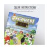Juego de guerra de pollo ThinkFun y Brainteaser para niños_4