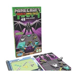 ThinkFun Rompecabezas magnético de Minecraft para viaje_1