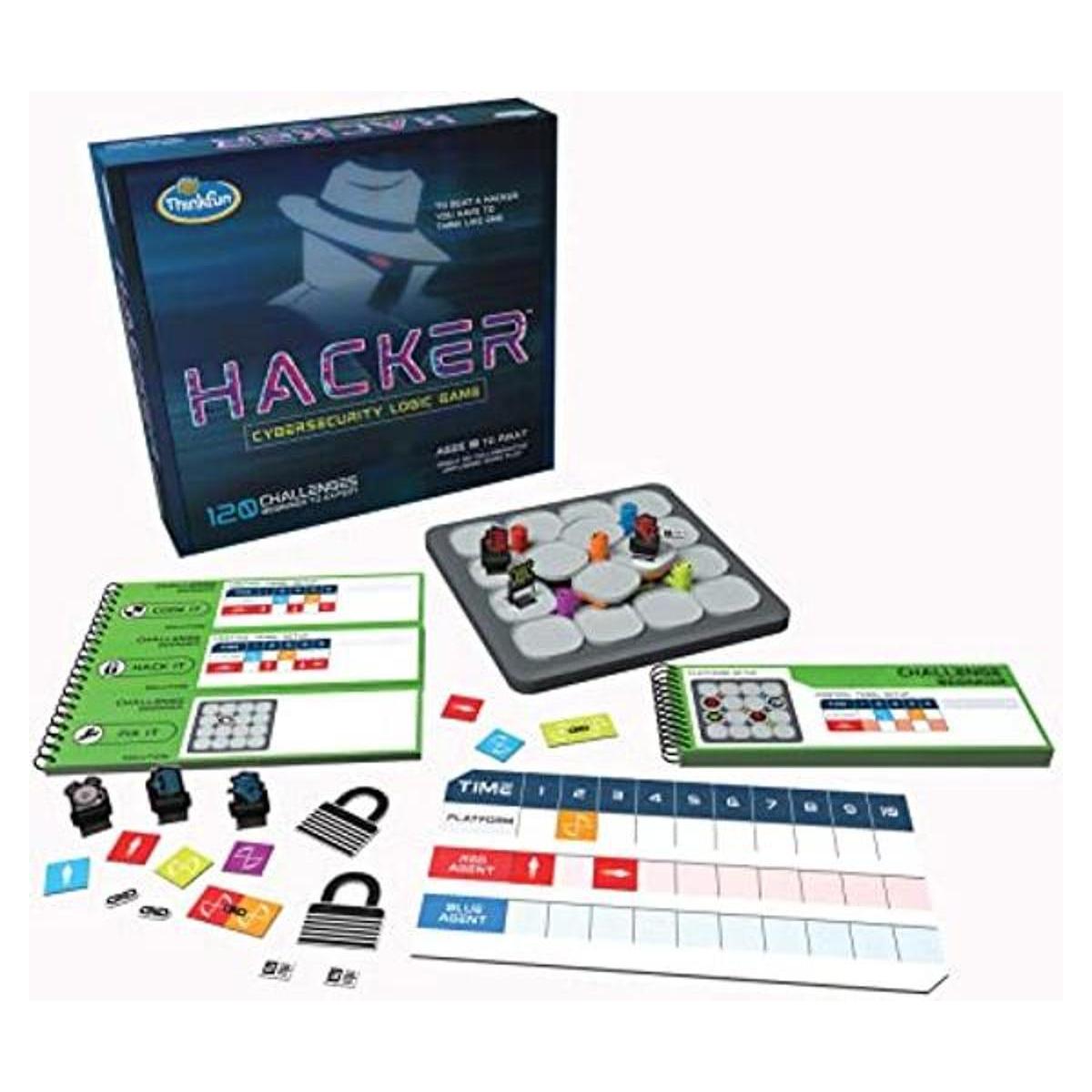 Think Fun Hacker Juego de codificación de ciberseguridad