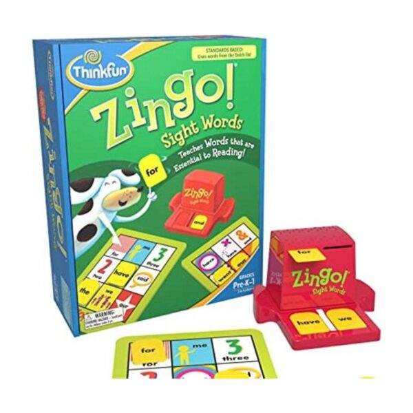 Juego educativo Zingo Sight Words idioma español no_1