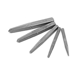 Juego de extractores de tornillo estriado recto 5 piezas