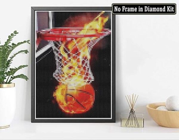 Theshai Kits de pintura de diamantes 5D para baloncesto