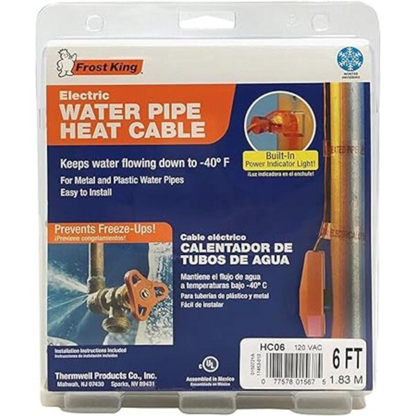 Frost King HC30A Kit de cables calefactores automáticos_2