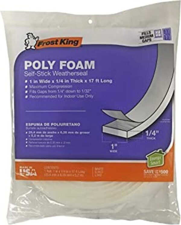Frost king L341h cinta de espuma de poliuretano L343_1