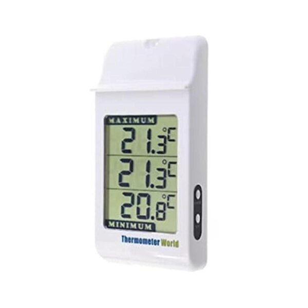 Termómetro digital de invernadero para monitorear