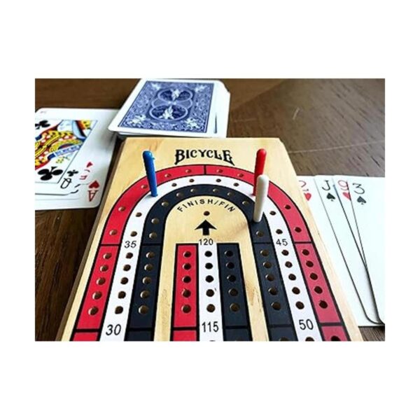 Bicycle Juegos de mesa de madera con código de colores de_3