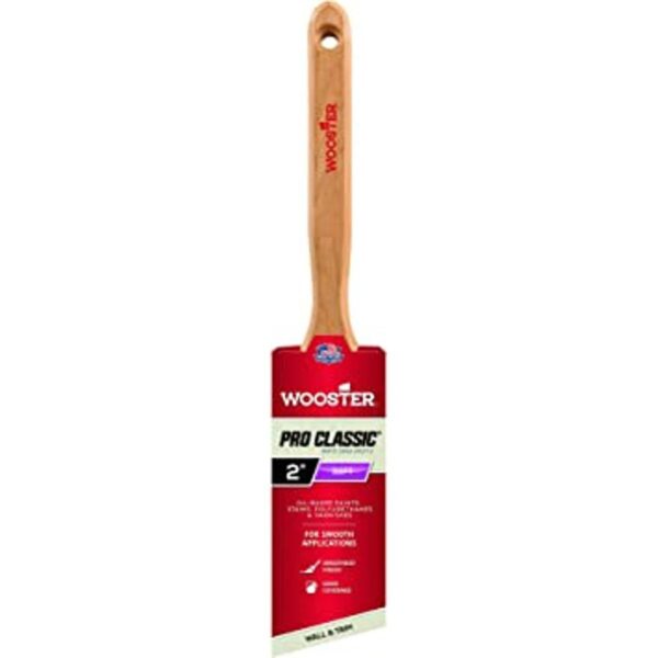 Pincel de 2 pulg. Wooster Brush Z12222 con cerdas en ángulo_1