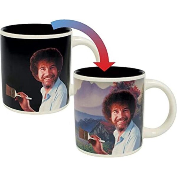 Taza cambiante ante el calor de Bob Ross Agregue_1
