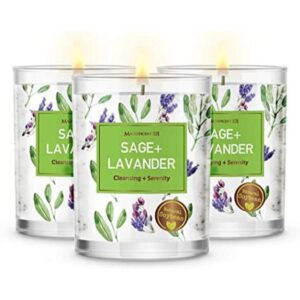MAGNIFICENT 101 Pure Sage Lavender Smudge Juego de 3_1