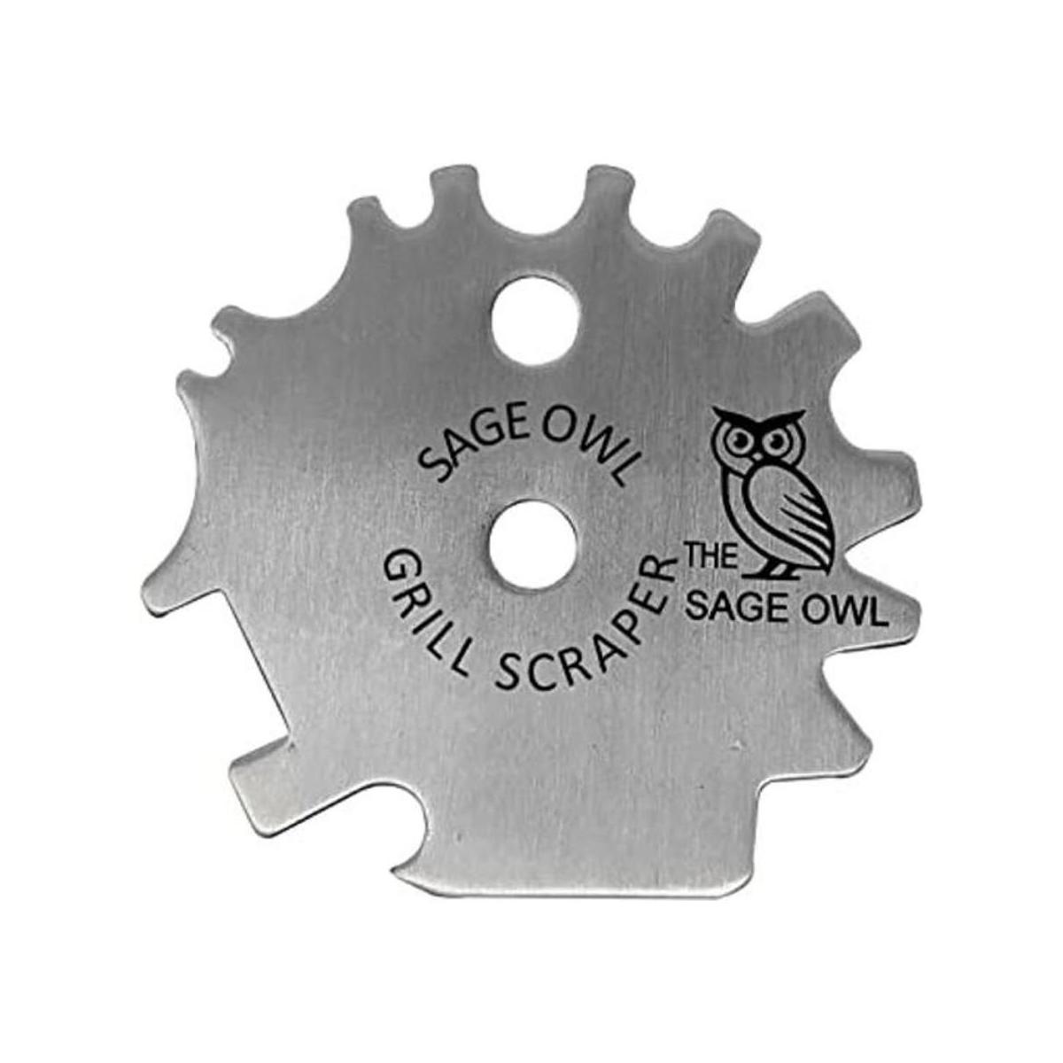 The Sage Owl Great Grill Scraper Herramienta limpiadora