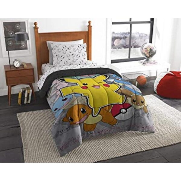 Northwest Pokemon Battle Squad Juego de cama individual_1