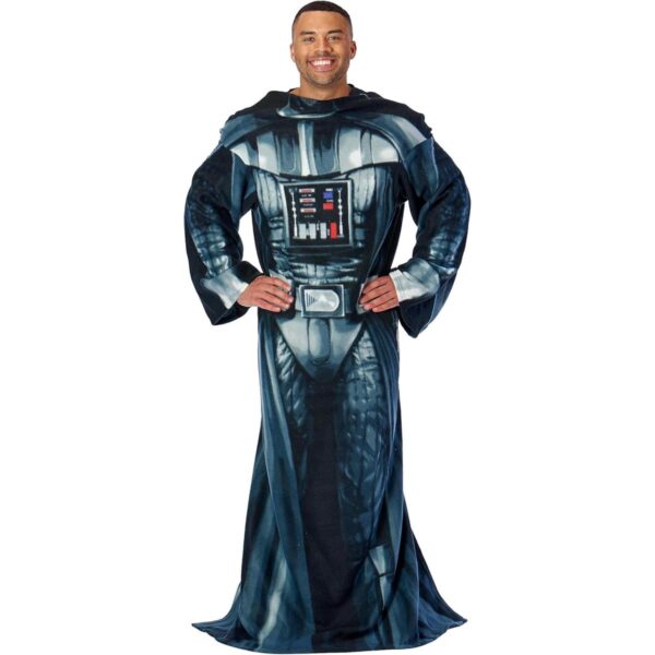 Manta con mangas cómoda con diseño de Darth Vader de La_1