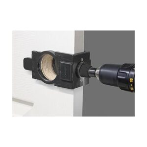 MIBRO Kit de instalación de cerradura de puerta de acero