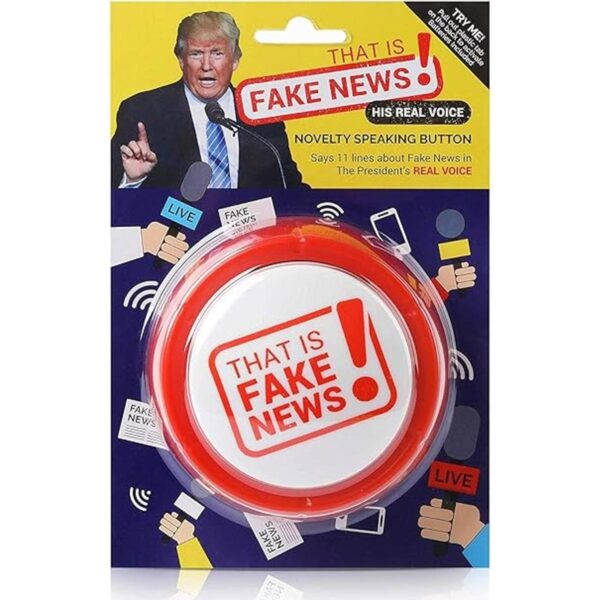 Botón de noticias falsas de Donald Trump 11 citas falsas_1
