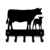 Llavero de granja de ganado de vaca y pantorrilla pequeño_1