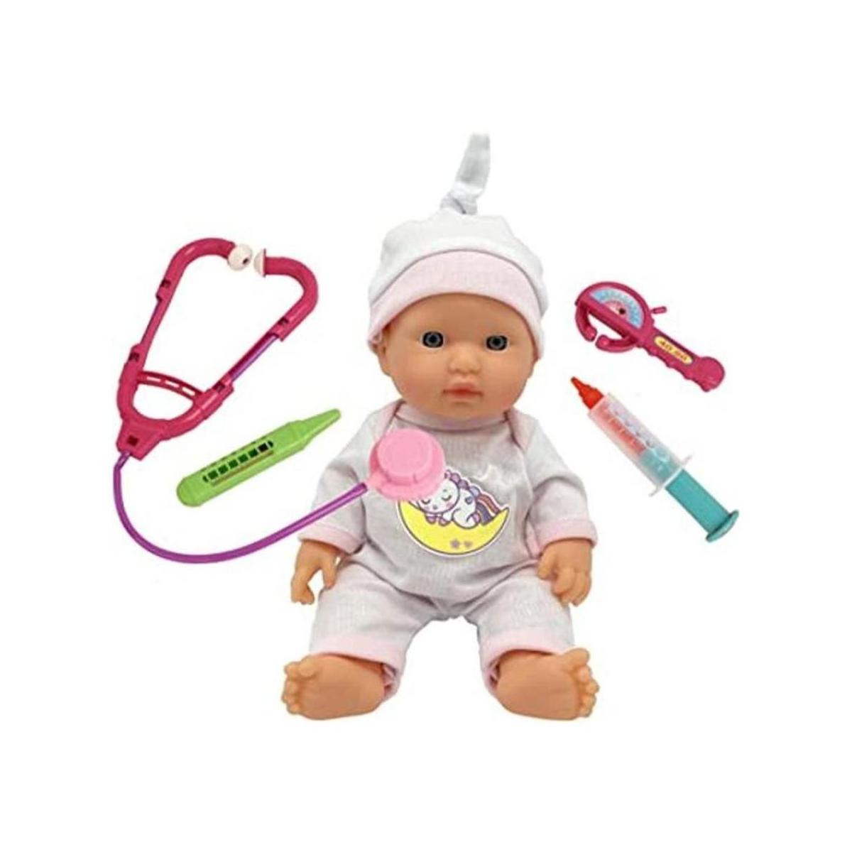Juego de muñeca de bebé de 10 pulgadas para niños kit de