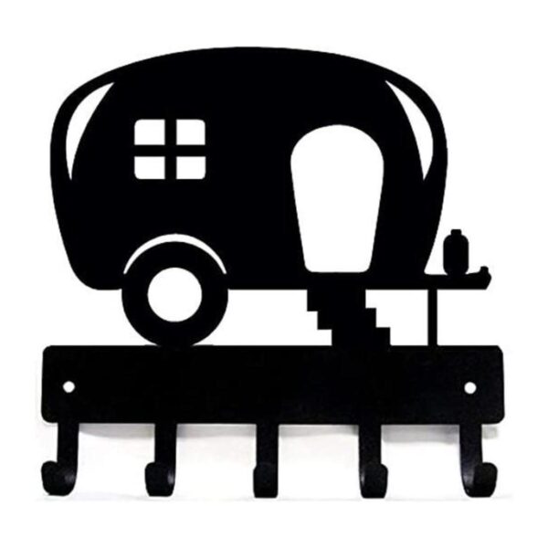 Soporte para llaves de pared para cámper pequeño de 6_1