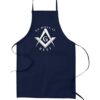 So Mote it Beef Masonic Delantal de cocina color azul_1