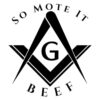So Mote it Beef Masonic Delantal de cocina color azul_2