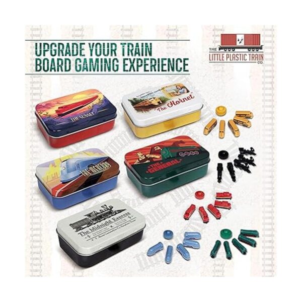 General Deluxe Juego de tren de juego de mesa Piezas de_2