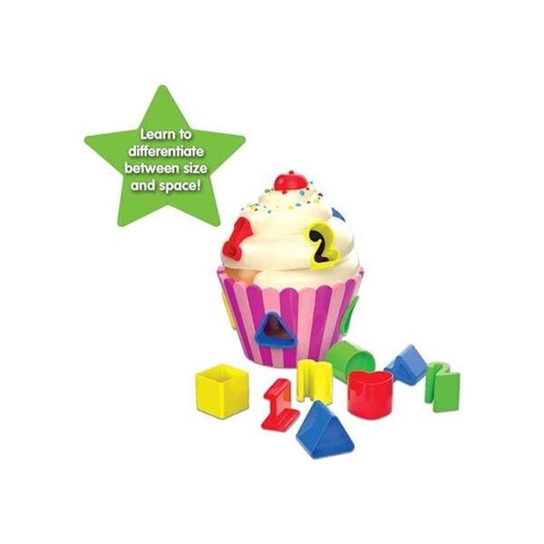 The Learning Journey Early Learning Cupcake Shape_2