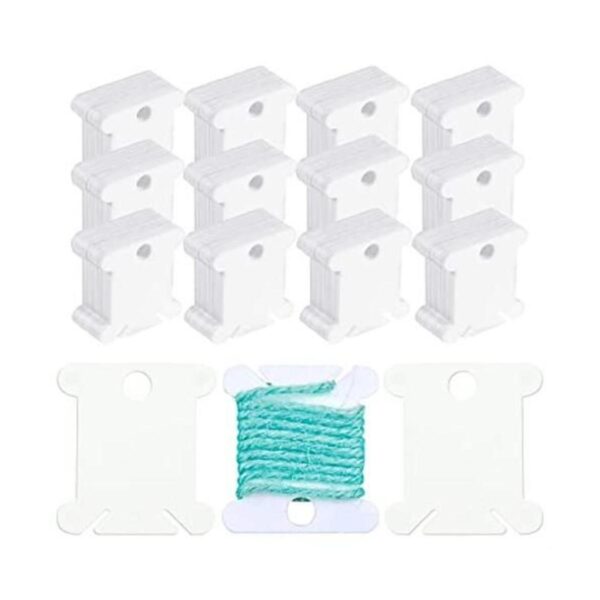 Bobinas de plástico para hilo de bordado 360 piezas de