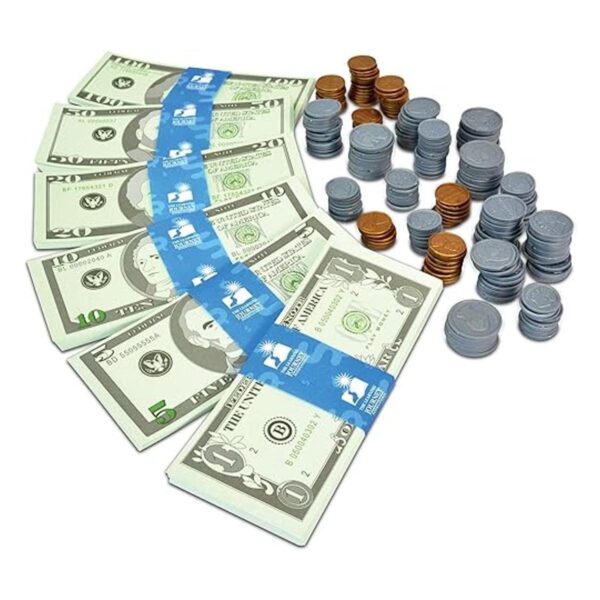 Banco para niños de The Learning Journey set de dinero de