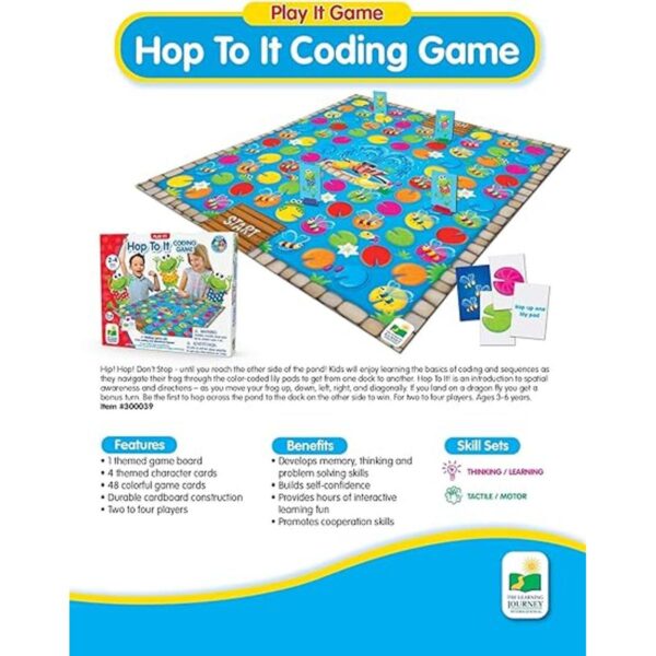 The Learning Journey Play It Game Hop to It Juego de_3