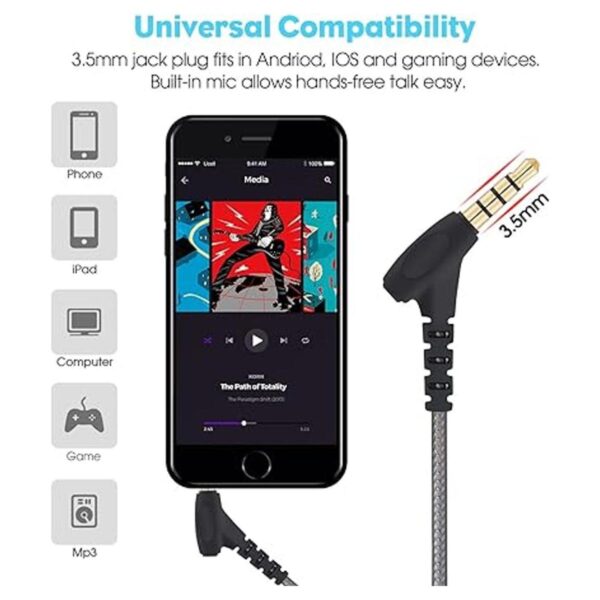 MINDBEAST Auriculares con aislamiento de ruido supergraves_2