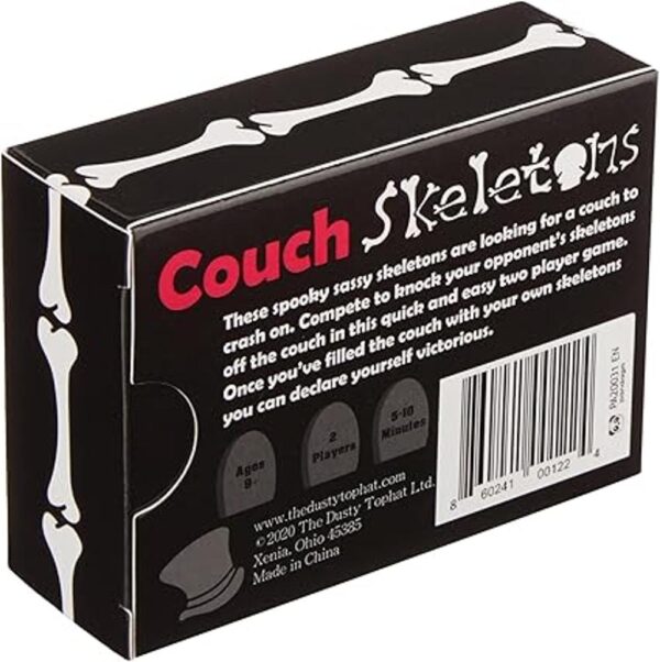 Juego de cartas Couch Skeletons para dos jugadores_2