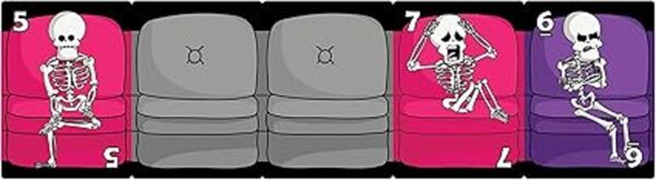 Juego de cartas Couch Skeletons para dos jugadores_4