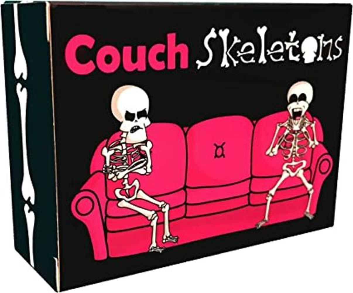 Juego de cartas Couch Skeletons para dos jugadores