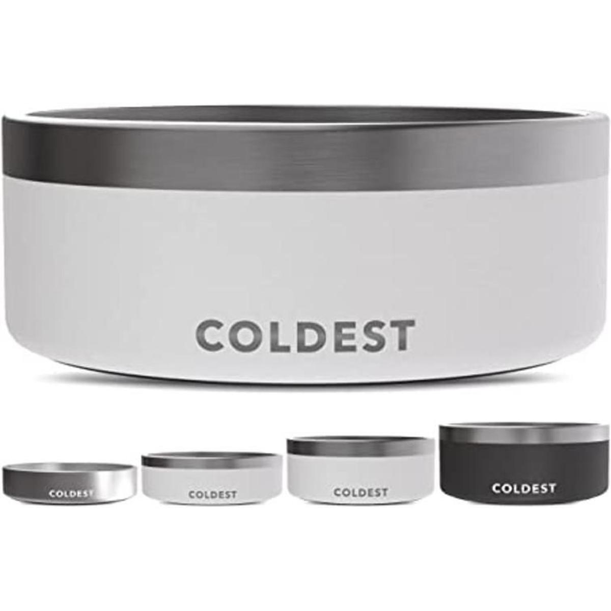 The Coldest Dog Bowl El plato de alimento para perro que