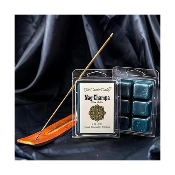 Nag Champa cubos de cera de aroma máximoderretido_3