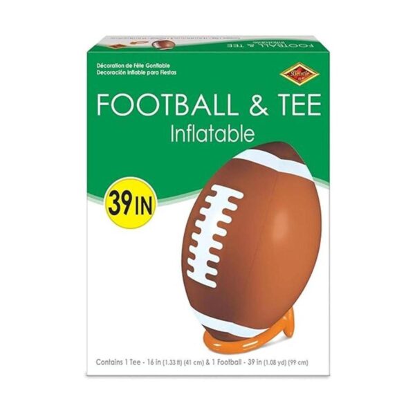 Juego inflable de fútbol y camiseta para fiesta 1