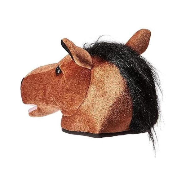 Sombrero de cabeza de caballo de felpa 1 unidad