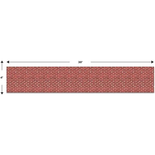 Telón de fondo con imitación de muro de ladrillo de 4