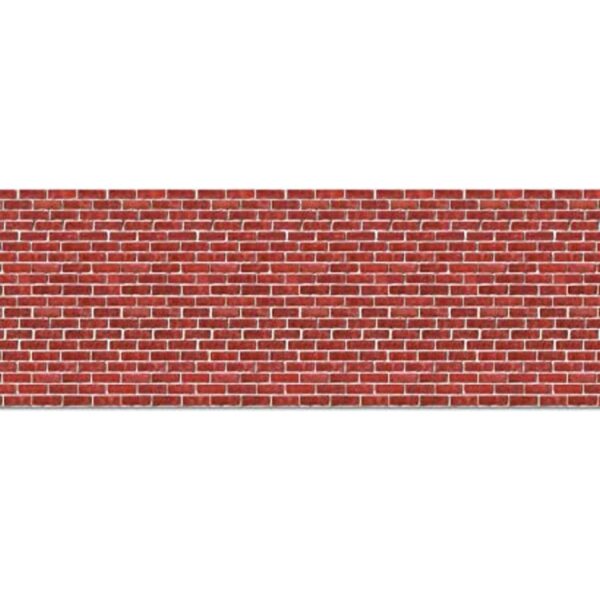 Telón de fondo con imitación de muro de ladrillo de 4