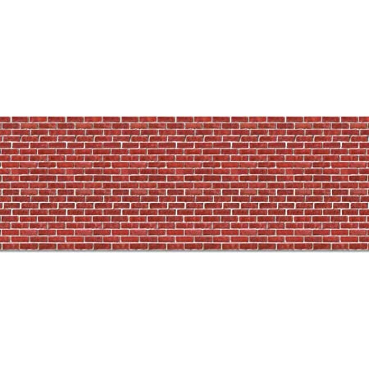 Telón de fondo con imitación de muro de ladrillo de 4