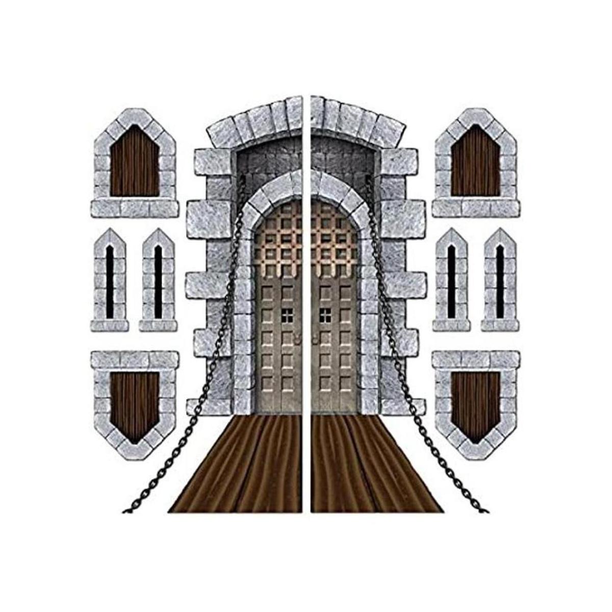 Beistle Accesorios para Fiesta Puerta y Ventana de