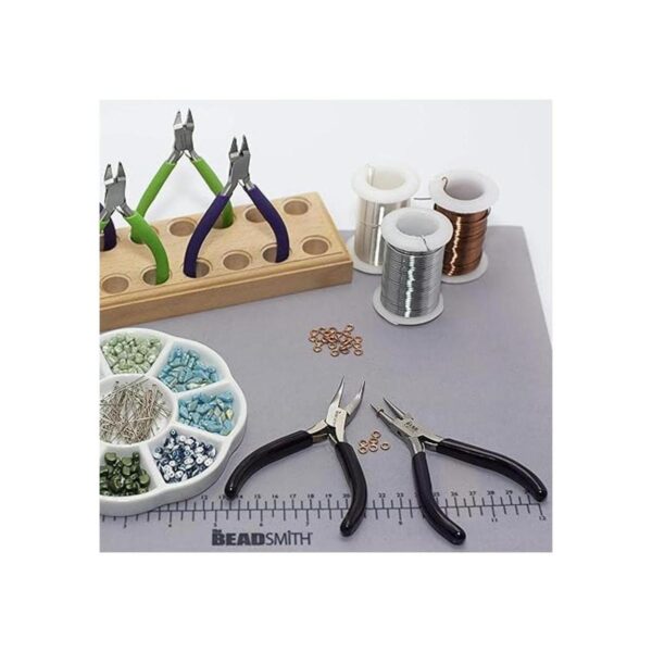 Beadsmith pinzas con punta fina para joyería PL513