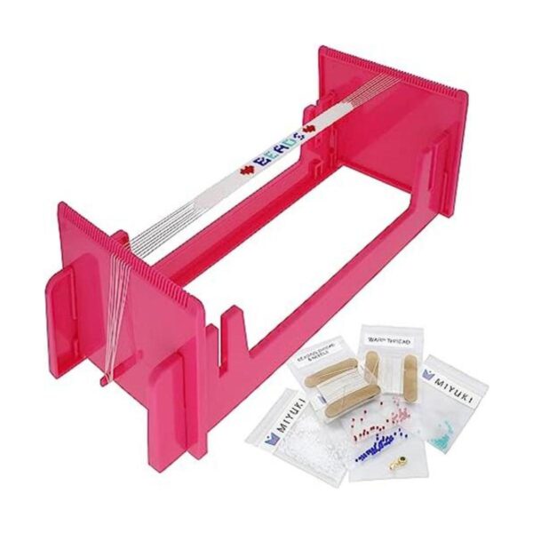 The Beadsmith LoomEEZ Kit de telar de cuentas japonesas_1