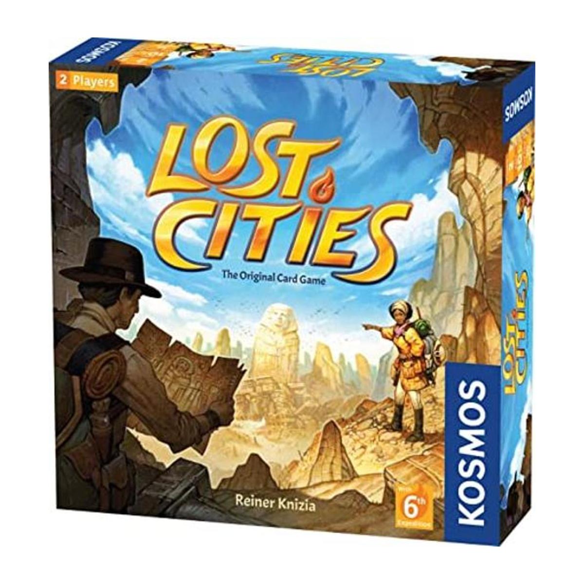 Juego de cartas Lost Cities con 6 expedición Tablero