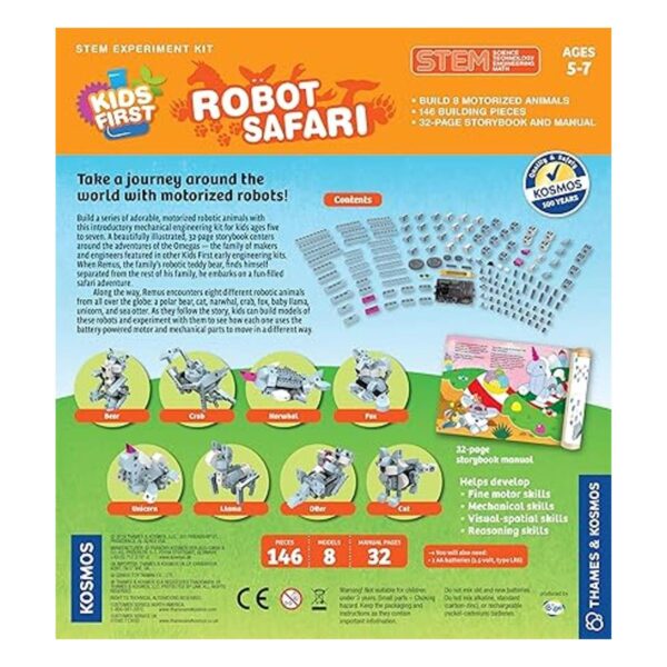 Thames Kosmos Kids First Robot Safari introducción a_2