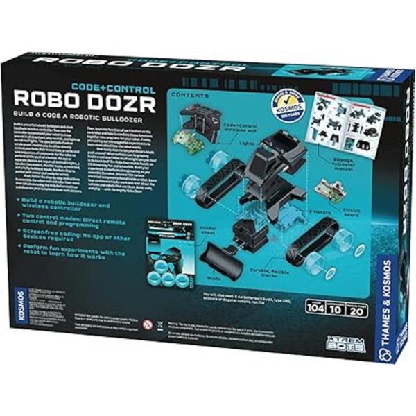 Thames Kosmos CodeControl Robo Dozr Kit de ingeniería y_2